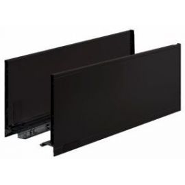 Blum Legrabox C-Pure Drawer Sides 650x177mm, Black (770C6502S TS-M) | Blum | prof.lv Viss Online