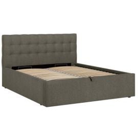 Home4You Leena Double Bed 160x200cm, Without Mattress, Beige | Double beds | prof.lv Viss Online