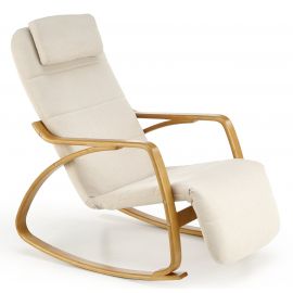 Halmar Prime Leisure Relaxing Chair Beige | Lounge chairs | prof.lv Viss Online