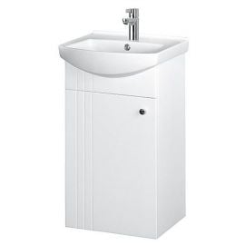 Riva SA 44 Sink Cabinet without Sink, White (SA 44 White) | Riva | prof.lv Viss Online