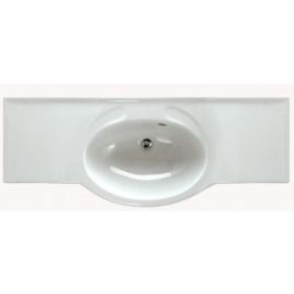 Paa Delta 1200 Bathroom Sink Solid Surface 45.5x120cm (IDE1200/00) | Stone sinks | prof.lv Viss Online