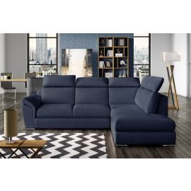 Eltap Loreto Grande Corner Pull-Out Sofa 60x260x102cm, Blue (Lor_64) | Sofas | prof.lv Viss Online