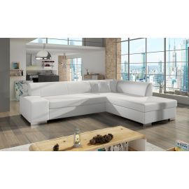 Eltap Porto Soft Corner Pull-Out Sofa 65x278x74cm, White (P67) | Upholstered furniture | prof.lv Viss Online