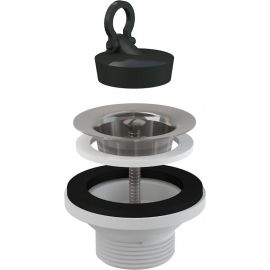 Alca A31 Drain 32mm with Metal Grate (210100) | Siphons for sinks | prof.lv Viss Online