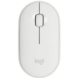 Беспроводная мышь Logitech M350 Pebble белого цвета (910-005716) | Logitech | prof.lv Viss Online