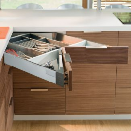 Blum Intivo/Antaro Space Corner Ar Syncromotion, M, 650мм (55.65.84.14) | Мебельная фурнитура | prof.lv Viss Online