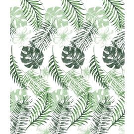 Duschy shower curtain LEAF with 12 rings 180x200cm | Shower curtains | prof.lv Viss Online