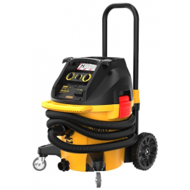 Dewalt H Class Carpentry Dust Extractor 38L, 1400W, Yellow/Black (DWV905H-QS) | Washing and cleaning equipment | prof.lv Viss Online