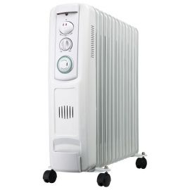 Comfort C310-11V Eļļas Radiators ar termostatu ar ventilatoru 2500W White (59310)