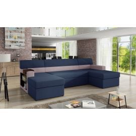 Eltap Markos Ontario/Ontario Corner Pull-Out Sofa 57x314x86cm Violet (M11) | Living room furniture | prof.lv Viss Online