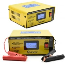 Зарядное устройство для аккумулятора Geko G80037, 12/24V, 150Ah, 10A | Аккумуляторы и зарядные устройства | prof.lv Viss Online