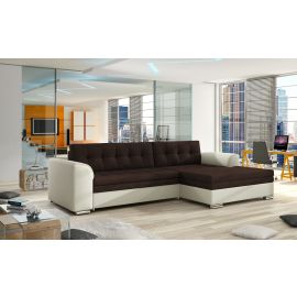 Eltap Conforti Sawana/Soft Corner Pull-Out Sofa 165x275x78cm, Brown (Cf_06) | Corner couches | prof.lv Viss Online