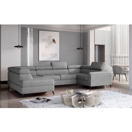 Eltap Escada Sawana Corner Pull-Out Sofa 200x330x98cm, Grey (Esc_18) | Living room furniture | prof.lv Viss Online