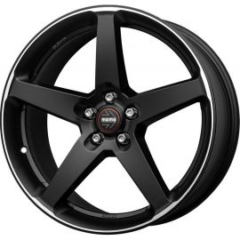 Momo Five Spoke Wheels 8x17, 5x114 Black (WFIE80740514E) | Alloy wheels | prof.lv Viss Online