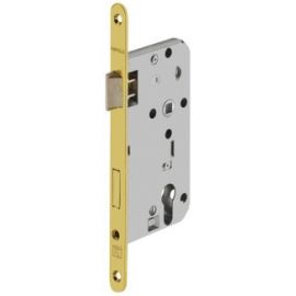 Hafele Door Lock PZ, Left, Class 2, Nickel (911.03.844) | Door locks | prof.lv Viss Online