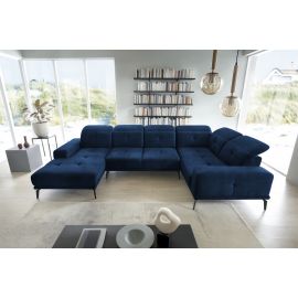 Eltap Neviro Loco Corner Sofa 201x350x77cm, Blue (CO-NEV-RT-40LO) | Corner couches | prof.lv Viss Online