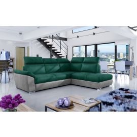 Eltap Loreto Monolith/Monolith Corner Pull-Out Sofa 60x260x102cm, Green (Lor_23) | Sofas | prof.lv Viss Online