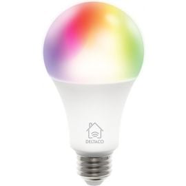 Deltaco SH-LE27RGB Smart LED Bulb E27 9W 2700-6500K 1pcs (733304804192) | Lighting equipment | prof.lv Viss Online