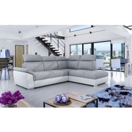 Eltap Loreto Sawana/Soft Pull-Out Corner Sofa 60x260x102cm, Grey (Lor_28) | Corner couches | prof.lv Viss Online