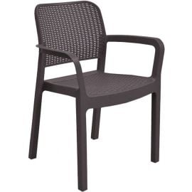 Кресло для сада Keter Samanna 58x53x83 см, коричневое (17199558) | Садовые стулья | prof.lv Viss Online