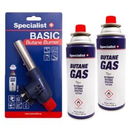 Specialist+ Gas and Burner Kit, with Piezo Ignition (68-505) | Specialist+ | prof.lv Viss Online