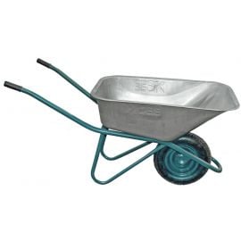Garden Wheelbarrow 100l Silver (4750959046579) | Gardening tools | prof.lv Viss Online