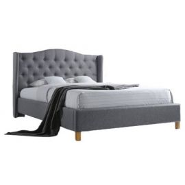 Signal Aspen Double Bed 160x200cm, Without Mattress, Grey | Signal | prof.lv Viss Online