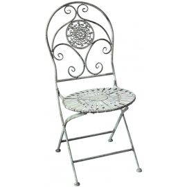 Кресло для отдыха Home4You Salvia, 40x48x39 см, зеленое (40093) | Садовые стулья | prof.lv Viss Online