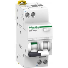 Schneider Electric Acti9 iDPN N Vigi Combined Residual Current Circuit Breaker 2-pole, C curve, 16A/30mA, AC | Leakage power switches | prof.lv Viss Online