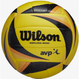 Wilson OPTX AVP Мини Волейбольный Мяч Желтый/Черный/Оранжевый (WTH10020XB) | Волейбольные мячи | prof.lv Viss Online