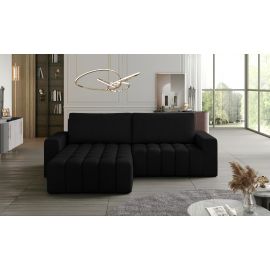 Eltap Bonett Sawana Corner Pull-Out Sofa 175x250x92cm, Black (Bon_20) | Sofa beds | prof.lv Viss Online