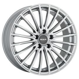 Mak Starlight Alloy Wheels 7.5x18, 5x112 Silver (F7580FASI52WS4X) | Alloy wheels | prof.lv Viss Online