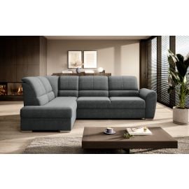 Eltap Siber Vero Corner Pull-Out Sofa 186x270x93cm, Grey (CO-SIB-LT-05VER) | Sofas | prof.lv Viss Online