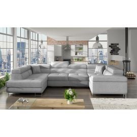 Eltap Letto Sawana Corner Pull-Out Sofa 58x340x90cm, Grey (Le_57) | Sofas | prof.lv Viss Online