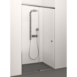 Glass Service Serena 100cm 100SER Shower Door Transparent Chrome | Stikla Serviss | prof.lv Viss Online