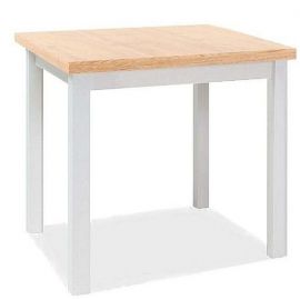 Signal Adam Kitchen Table 90cm, Oak | Wooden tables | prof.lv Viss Online