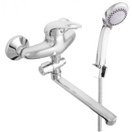 Faucet Prince P-12/C Star (20cm) Bath/Shower Water Mixer Chrome (170428) | Rubineta | prof.lv Viss Online