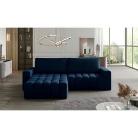 Eltap Bonett Monolith Corner Pull-Out Sofa 175x250x92cm, Blue (Bon_14) | Living room furniture | prof.lv Viss Online