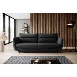 Eltap Silva Extendable Sofa 236x95x90cm Universal Corner, Black (SO-SIL-10PO) | Upholstered furniture | prof.lv Viss Online