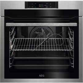 AEG AssistedCooking BPE748380M Встраиваемая электрическая духовка серого цвета | Крупная бытовая техника | prof.lv Viss Online