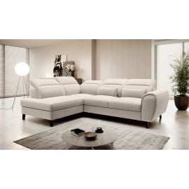 Eltap Noble Inari Corner Pull-Out Sofa 201x255x100cm, Beige (CO-NOB-LT-22IN) | Sofas | prof.lv Viss Online