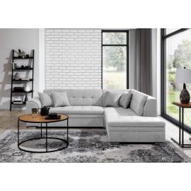 Eltap Pieretta Poco Corner Pull-Out Sofa 205x260x80cm, Grey (Prt_122) | Corner couches | prof.lv Viss Online