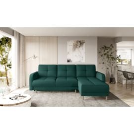 Eltap Roxi Cloud Corner Pull-Out Sofa 165x240x90cm, Green (CO-ROX-U-35NU) | Living room furniture | prof.lv Viss Online