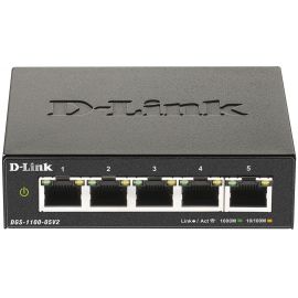 D-Link DGS-1100-05V2/E Switch Black | D-Link | prof.lv Viss Online