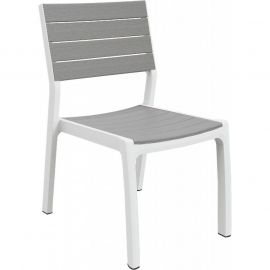 Keter Garden Chair Harmony 47x60x86cm, White (29201232) | Garden chairs | prof.lv Viss Online