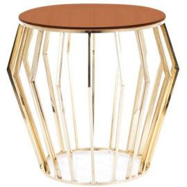 Столик для кофе Signal Ariana B 50x55 см, золото (ARIANABCTZL) | Журнальные столики | prof.lv Viss Online