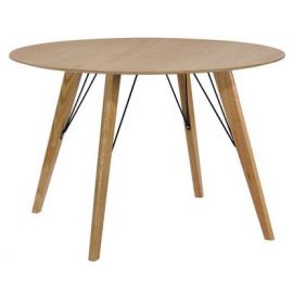 Home4You Helena Oak Table 100x100cm | Wooden tables | prof.lv Viss Online