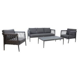 Home4you Anthem Garden Furniture Set Grey | Outdoor furniture sets | prof.lv Viss Online