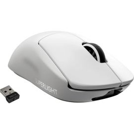 Logitech G Pro X Wireless Gaming Mouse White (910-005942) | Gaming computer mices | prof.lv Viss Online