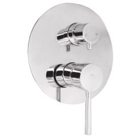 Kubo 2F Ultra Shower Mixer Chrome with Shower Switch (170557) | Faucets | prof.lv Viss Online